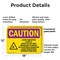 Signmission Radiation & Laser Sign, 12 in H x 18 in W, Plastic, Rectangle OS-2PACK-CR-P-1218-L-10145 - alternate 5